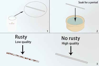 Observe Whether the Top Steel Wire is Easy to Rust