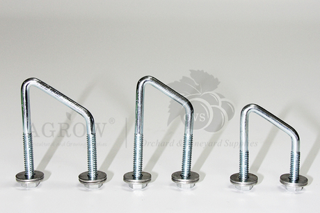 U Bolt Set for Metal Grape Stakes Line Post